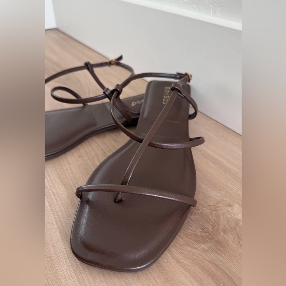 Brown Strappy Sandals